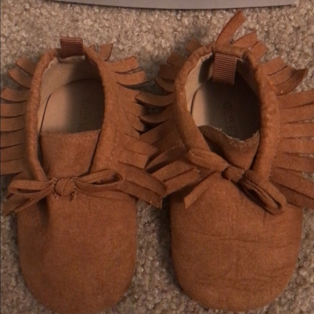 Old Navy Mocs 12-18 months